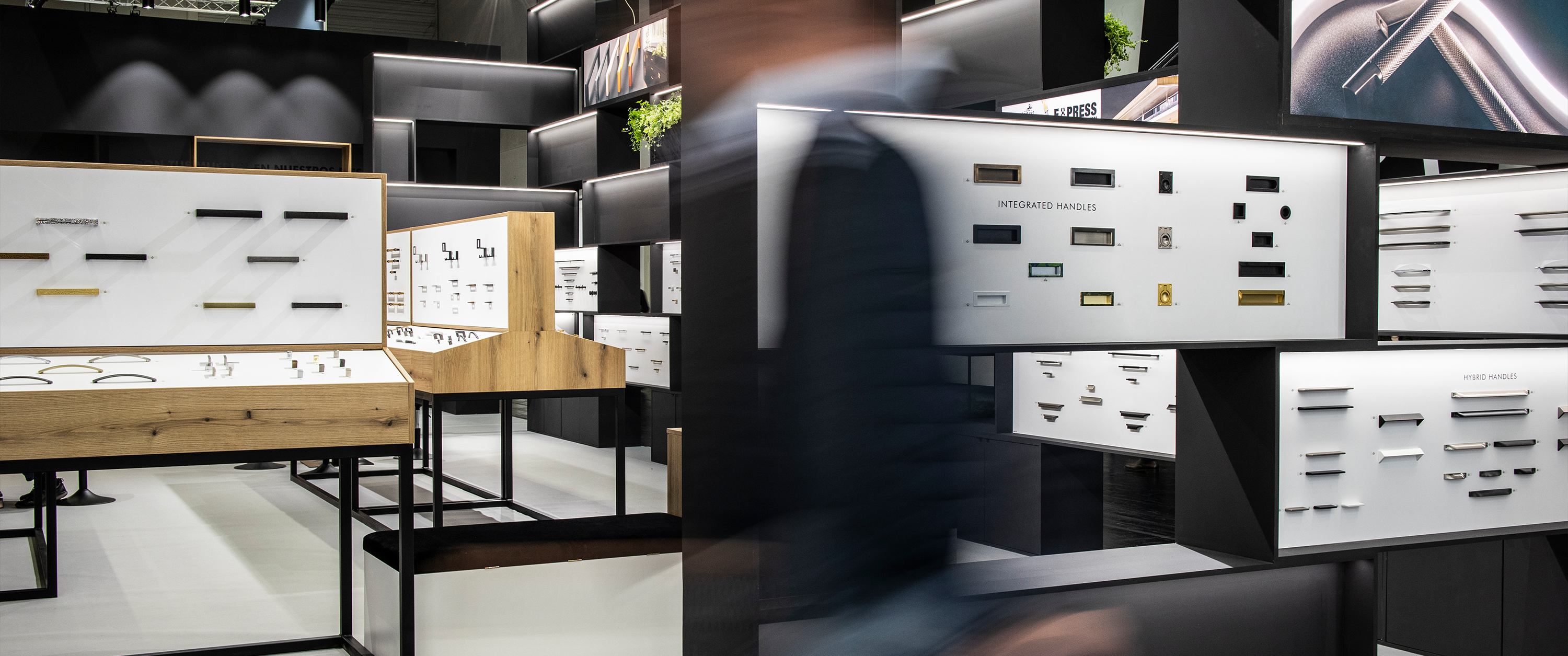 Main photo of the stand project for SIRO at the Interzum fair in Cologne.